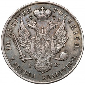 10 złotych polskich 1825 IB - b.rzadkie