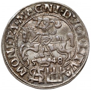 Zygmunt II August, Grosz na stopę polską 1548, Wilno