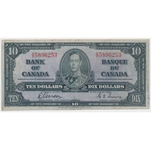 Canada, 10 Dollars 1937