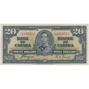 Canada, 20 Dollars 1937