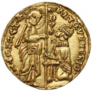 Włochy, Wenecja, Antonio Veniero (1382-1400) Zecchino
