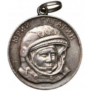 Włochy / Rosja, Medal, Gagarin - pierwszy lot w kosmos 1971