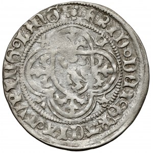 Meissen, Friedrich IV, Grosz bez daty (1404-1411) - Helmgroschen