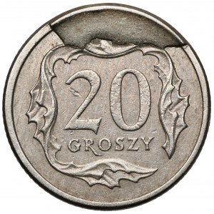 20 groszy 2003 - destrukt menniczy