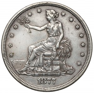 USA, Dolar 1877-S, San Francisco - Trade Dollar