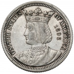 USA, 1/4 dolara 1893, Philadelphia - Isabella quarter