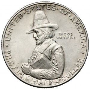 USA, 1/2 dolara 1920-D - Pilgrim Tercentenary