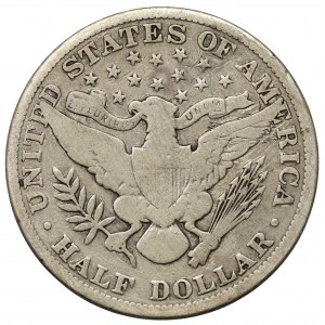 USA, 1/2 dolara 1913, Philadelphia - rzadszy rok
