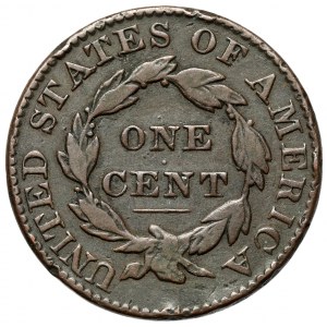USA, Cent 1827, Philadelphia