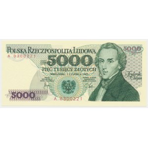 5.000 złotych 1982 - A