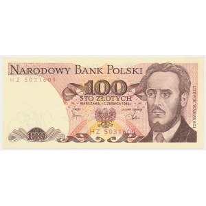 100 złotych 1982 - HZ