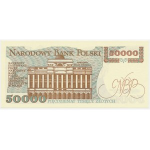 50.000 złotych 1989 - H