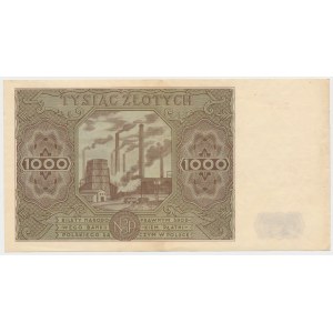1.000 złotych 1947 Ser.G (mała litera)