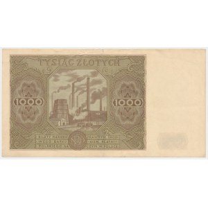 1.000 złotych 1947 Ser.G (mała litera)