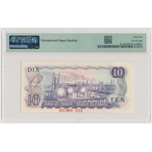 Canada, SPECIMEN 10 Dollars 1971