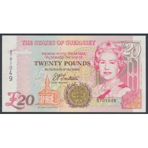 Guernsey, 20 Pounds ND (1995)