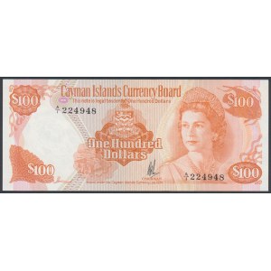 Cayman Islands, 100 Dollars 1974