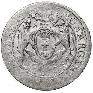 Jan II Kazimierz, Ort Gdańsk 1660 DL - w płaszczu