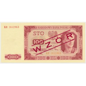 100 złotych 1948 - WZÓR kolekcjonerski - KR