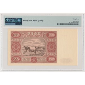 100 złotych 1947 - Ser.A - wyśmienity stan