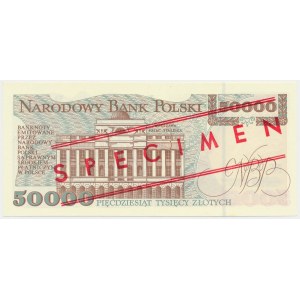 50.000 zł 1993 - WZÓR - A 0000000 - No.0217