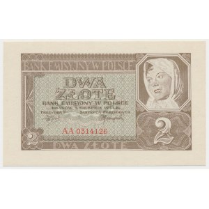 2 złote 1941 - AA