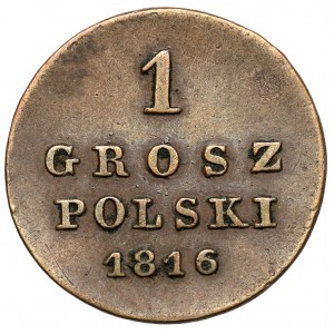 1 grosz polski 1816 IB