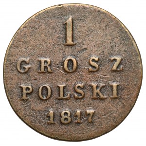 1 grosz polski 1817 IB
