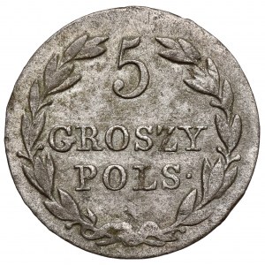 5 groszy polskich 1830 FH - rzadszy