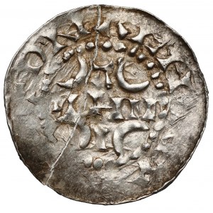 Andernach, Konrad II i Erzbischof Pilgrim, Denar (1027-1036)