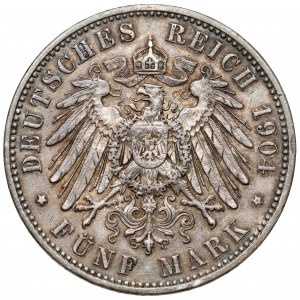 Saksonia, 5 marek 1904-E