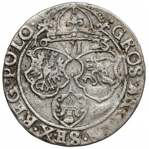 Zygmunt III Waza, Szóstak Kraków 1623 - data przy nominale