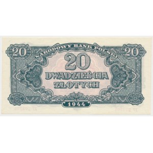 20 złotych 1944 ...owe - YY