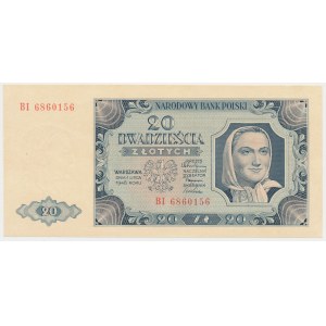 20 złotych 1948 - BI