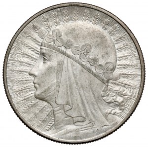 Głowa Kobiety 10 złotych 1933