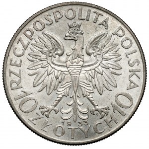 Głowa Kobiety 10 złotych 1933