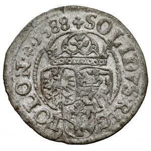 Zygmunt III Waza, Szeląg Olkusz 1588 - pierwszy