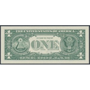 USA, 1 Dollar 2017 - 88988888