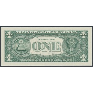 USA, 1 Dollar 2017 - 88988888