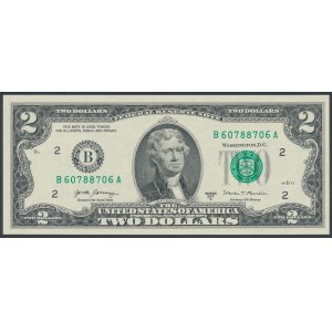 USA, 2 Dollars 2017 - 60788706 - radar number