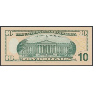 USA, 10 Dollars 2017 - 95911959 - radar number