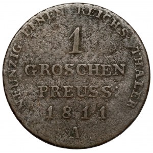 Prusy, Friedrich Wilhelm III, Grosz 1811-A, Berlin