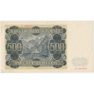 500 złotych 1940 - B