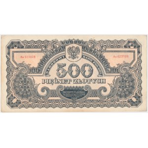 500 złotych 1944 ...owe - Au
