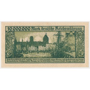 Gdańsk, 10 mln marek 1923 - A