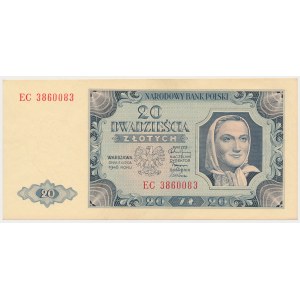 20 złotych 1948 - EC