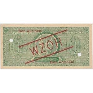 1 mln mkp 1923 - 7 cyfr - A - WZÓR - z perforacją