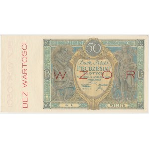 50 złotych 1925 - WZÓR - Ser.A