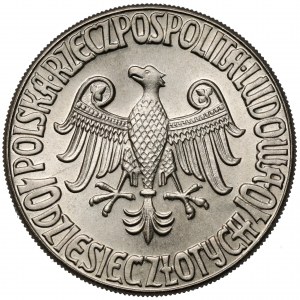 Próba CuNi 10 złotych 1964 Kazimierz Wielki