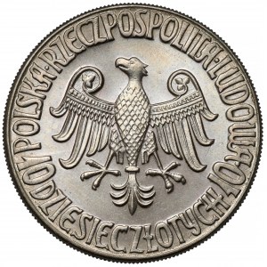 Próba CuNi 10 złotych 1964 Kazimierz Wielki